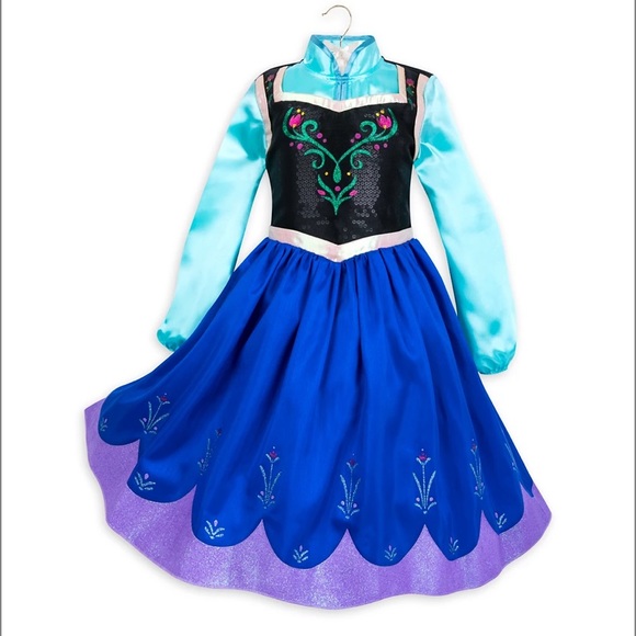 Disney Store Frozen Anna Costume Dress size 4